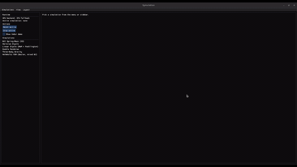 Helmholtz FEM Bezier domain simulation
